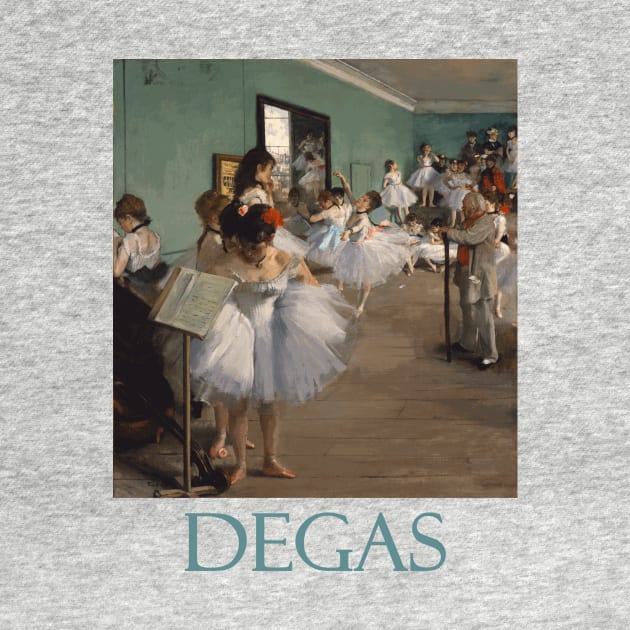 Dance Class by Edgar Degas by Naves